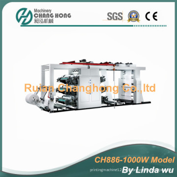 Máquina de impresión tejida de la flexión del PP de 6 colores (CH886-1000W)